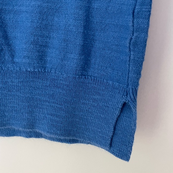 LOFT 3/4 Sleeve Blue Button Down Cardigan - XXS - Picture 9 of 9